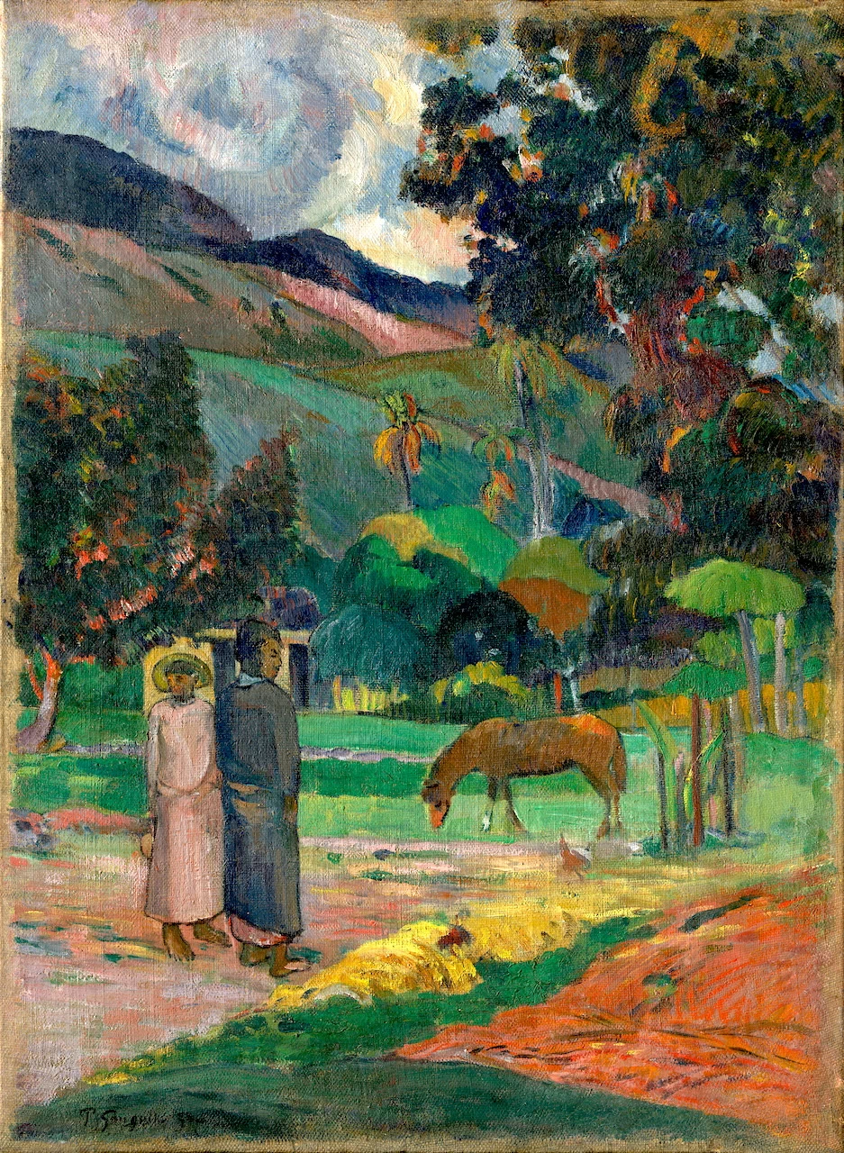 Paesaggio tahitiano - Metropolitan Museum of Art, New York